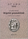 Első borító: Brigetói gemmaleletek. Gemmafunde von Brigeto