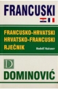 Első borító: Francia-horvát Horvát-francia szótár