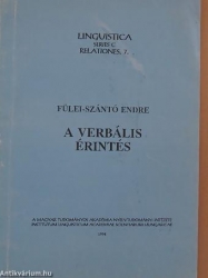 A verbális érintés