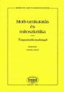 Első borító: Motívumkitatás és mítoszkritika.Komparisztikai tanulmányok