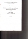 Első borító: Publications de la chaire de langue et littérature francaises No.4.