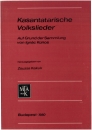 Első borító: Kasantatarische Volkslieder. Auf Grund der Sammlung von Ignác Kúnos