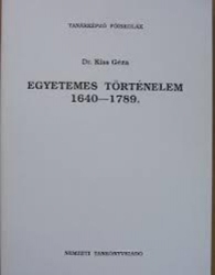 Egyetemes történelem 1640-1789