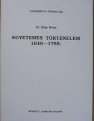 Egyetemes történelem 1640-1789