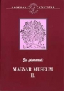 Első borító: Első folyóirataink:Magyar museum I-II.