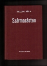 Első borító: Származástan