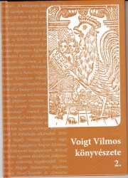 Voigt Vilmos könyvészete 2. /2009-2014/