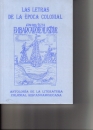 Első borító: Las letras de la epoca colonial