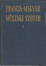 Első borító: Francia-magyar Magyar-francia műszaki szótár I-II.