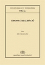 Első borító:  Grammatikalizáció