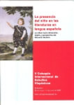 La presencia del nino en las literaturas en lengua espanola