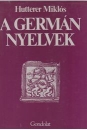 Első borító: A germán nyelvek